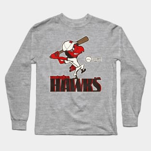 Defunct Waterloo Hawks Baseball Team Long Sleeve T-Shirt